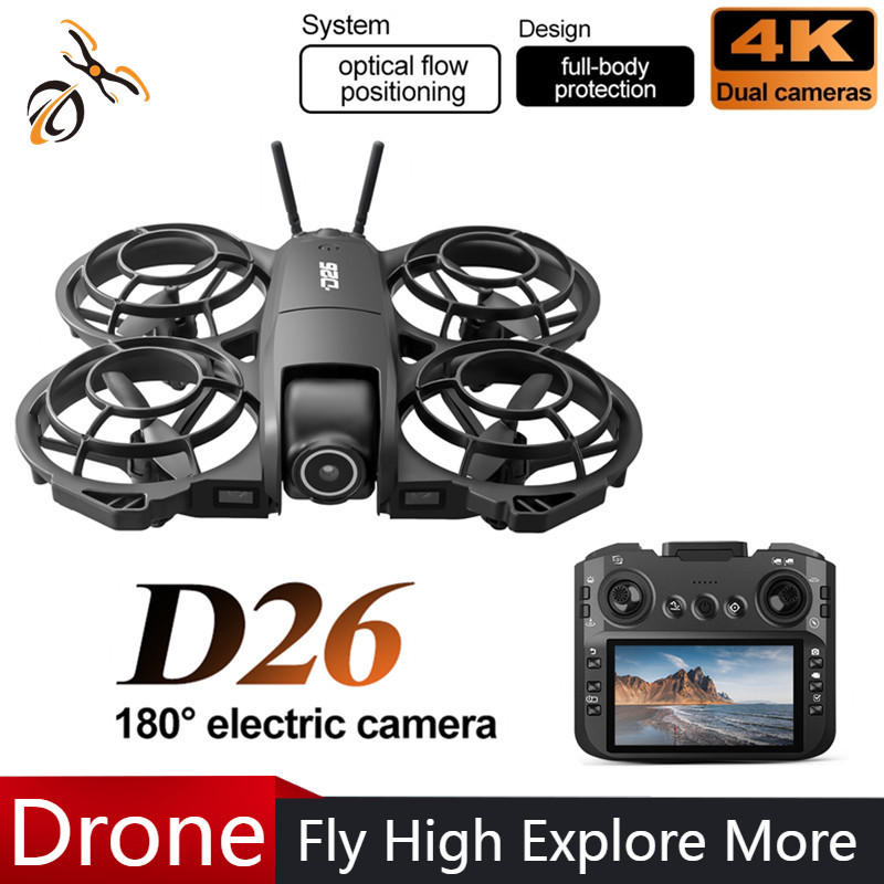 Drone Power Bank - Dron D26 4K Aéreo HD 180
