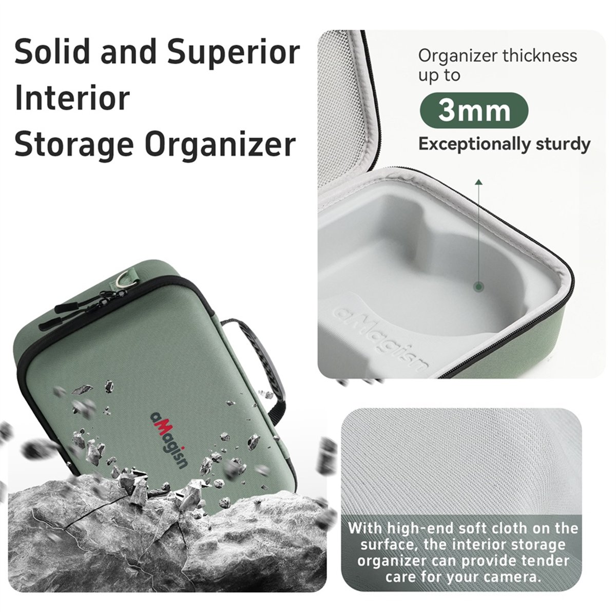 Drone Carrying Case - Estuche de transporte portátil M85K para